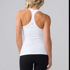 Lululemon Cool Racerback White
